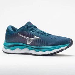 Mizuno Wave Sky 5 Waveknit Women's Legion Blue/Silver -Mizuno 046646 5