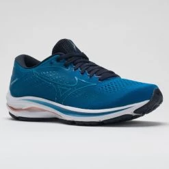 Mizuno Wave Rider 25 Women's Imperial Blue/Vivid Blue -Mizuno 046650 5
