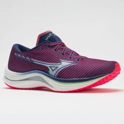 Mizuno Wave Rebellion Women's Diva Pink/Indigo White -Mizuno 046691 5