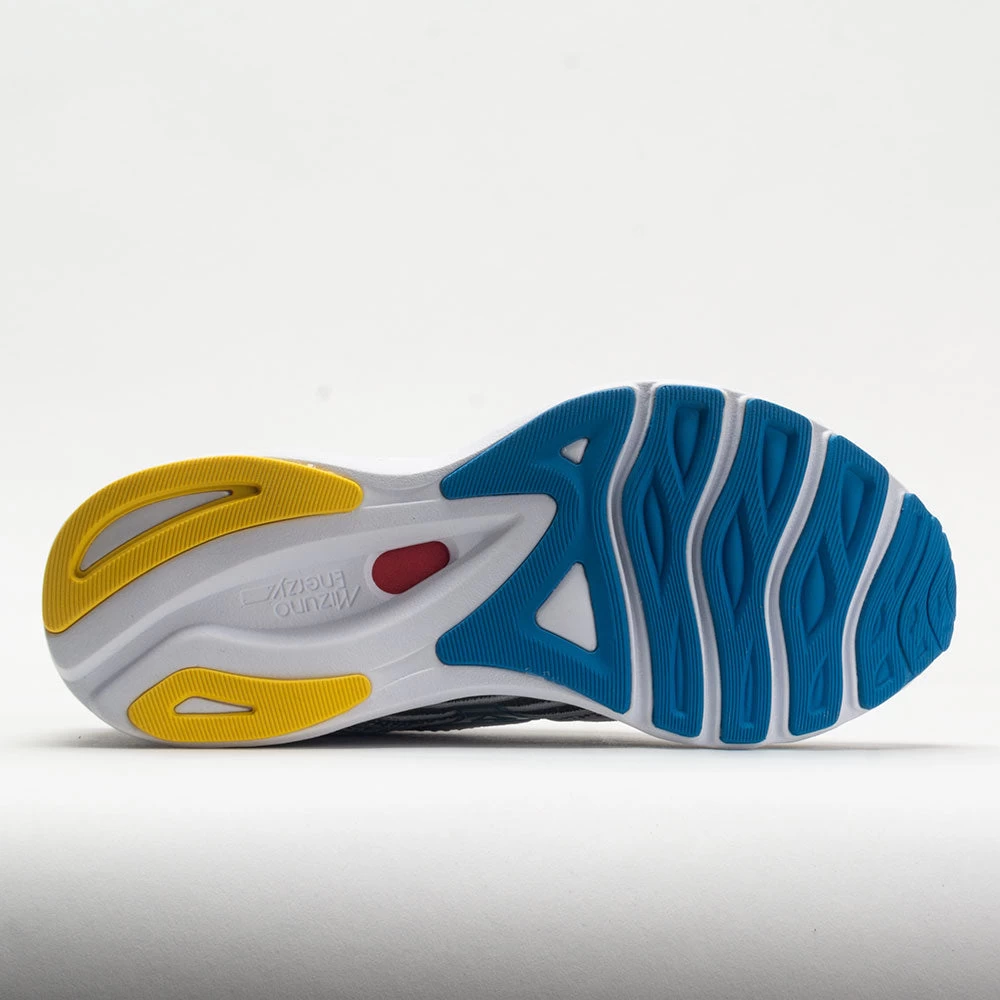 Mizuno Wave Sky 6 Men's White/Cyber Yellow 6 Mizuno Wave Sky 6 Men's White/Cyber Yellow - Image 4