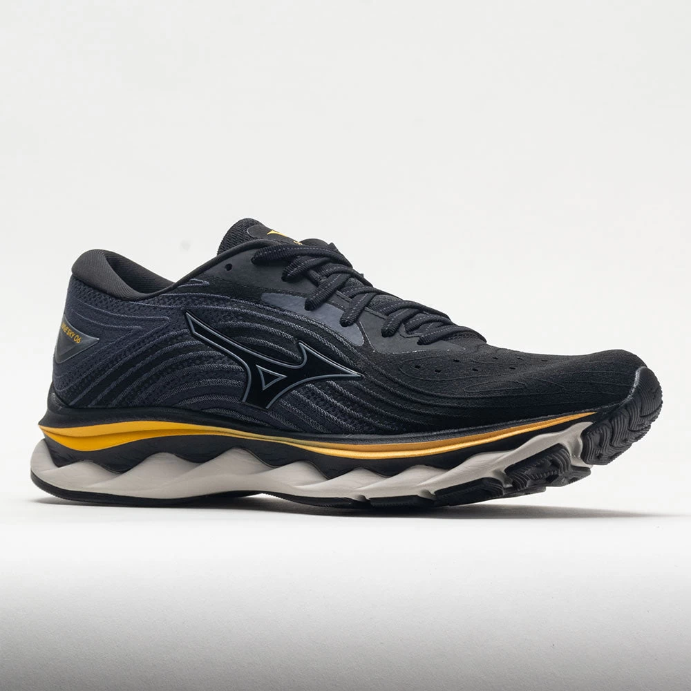 Mizuno Wave Sky 6 Men's Black/Tradewinds 7 Mizuno Wave Sky 6 Men's Black/Tradewinds - Image 5