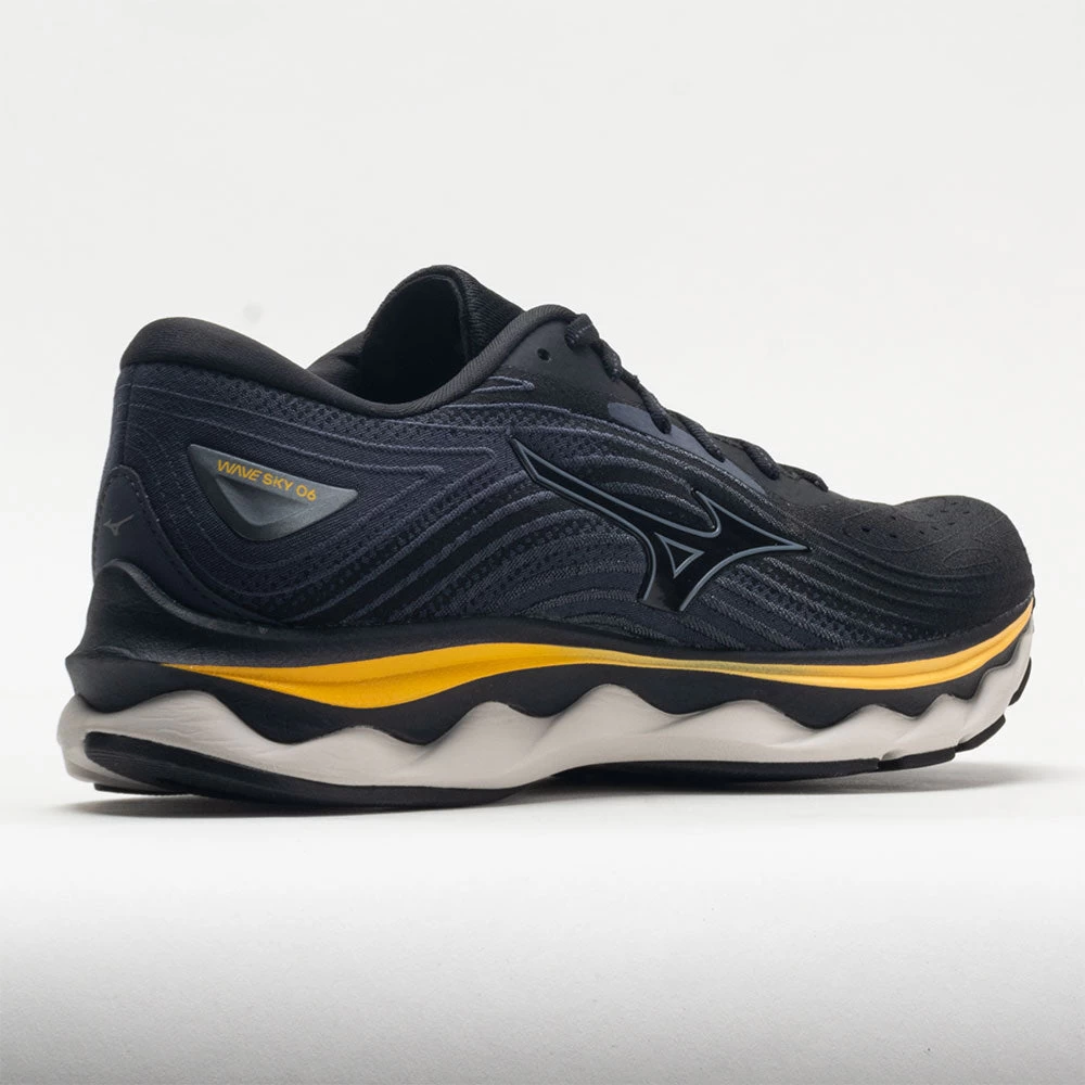 Mizuno Wave Sky 6 Men's Black/Tradewinds 8 Mizuno Wave Sky 6 Men's Black/Tradewinds - Image 6