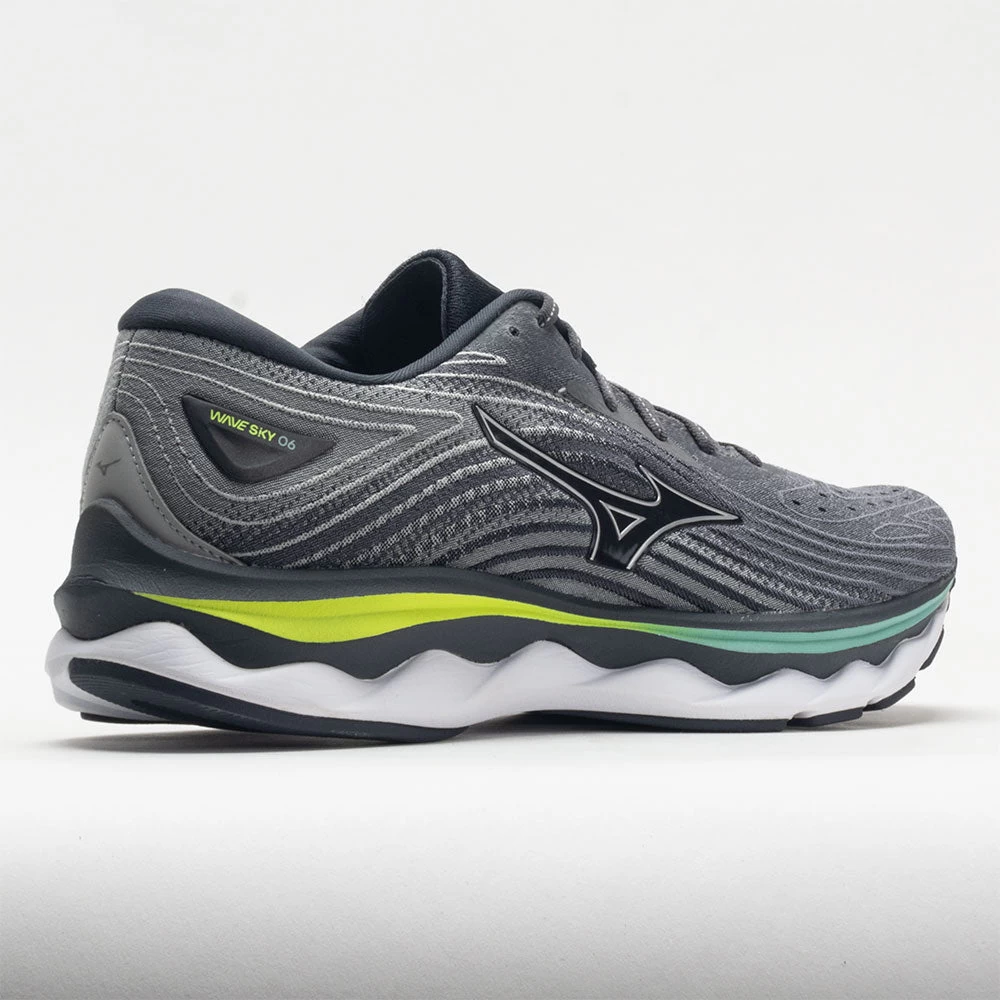 Mizuno Wave Sky 6 Men's Quiet Shade/Silver 8 Mizuno Wave Sky 6 Men's Quiet Shade/Silver - Image 6
