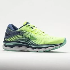 Mizuno Wave Sky 6 Women's Neo Lime/Ancient Water -Mizuno 049122 5