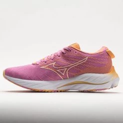 Mizuno Wave Rider 26 Roxy Women's Cyclamen/White -Mizuno 049699 1