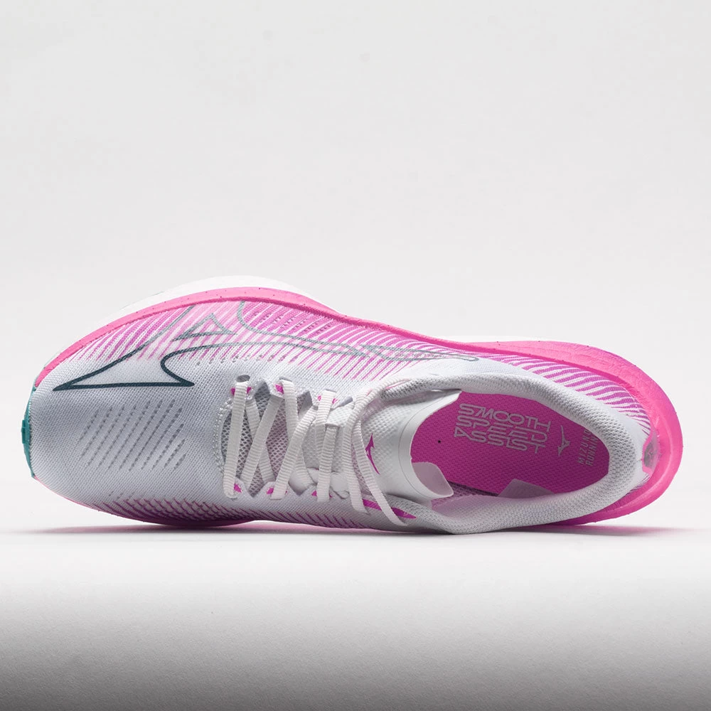 Mizuno Wave Rebellion Pro Women's White/Silver 5 Mizuno Wave Rebellion Pro Women's White/Silver - Image 3