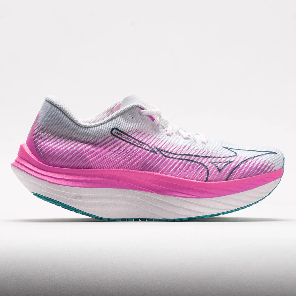Mizuno Wave Rebellion Pro Women's White/Silver 3 Mizuno Wave Rebellion Pro Women's White/Silver