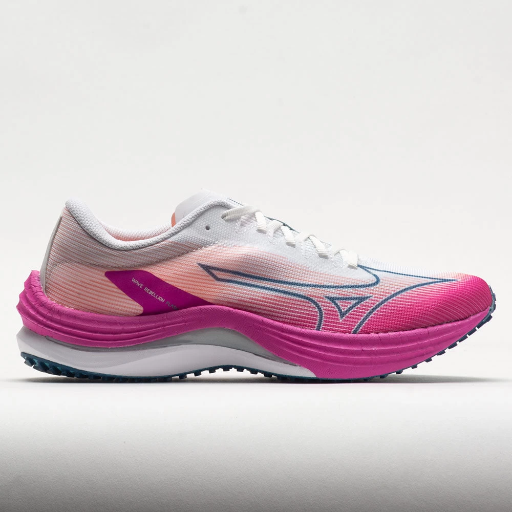 Mizuno Wave Rebellion Flash Women's White/Silver 3 Mizuno Wave Rebellion Flash Women's White/Silver