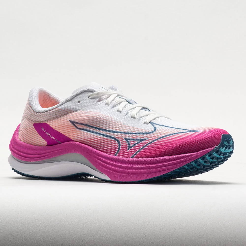 Mizuno Wave Rebellion Flash Women's White/Silver 7 Mizuno Wave Rebellion Flash Women's White/Silver - Image 5