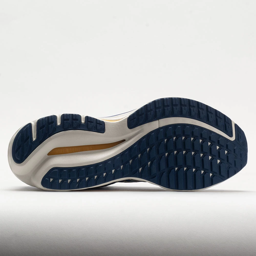 Mizuno Wave Inspire 19 Men's Snorkel Blue/Pale Marigold 6 Mizuno Wave Inspire 19 Men's Snorkel Blue/Pale Marigold - Image 4