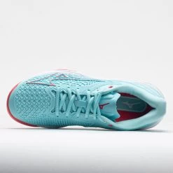 Mizuno Wave Exceed Tour 5 AC Women's Tanager Turpuoise/Paradise Pink -Mizuno 117140 2