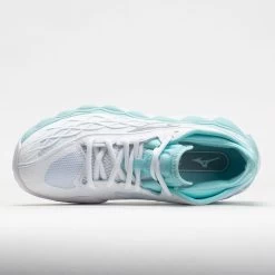 Mizuno Wave Enforce Tour AC Women's White/Tanager Turquoise -Mizuno 117145 2