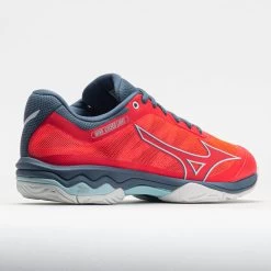 Mizuno Wave Exceed Light AC Women's Fiery Coral/White -Mizuno 117147 6