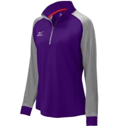 Mizuno Women's Elite 9 Prime 1/2 Zip Volleyball Jacket -Mizuno GUEST 1b9abd6b 8113 44a9 8c9e dc8632056aa0