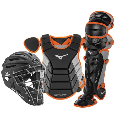 Mizuno Samurai Youth Baseball Boxed Catcher's Gear Set 14" 6 Mizuno Samurai Youth Baseball Boxed Catcher's Gear Set 14" - Image 4