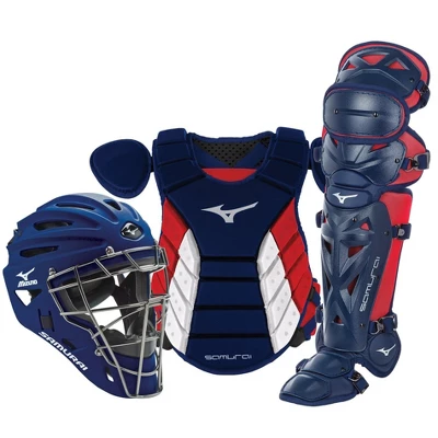 Mizuno Samurai Youth Baseball Boxed Catcher's Gear Set 14" 3 Mizuno Samurai Youth Baseball Boxed Catcher's Gear Set 14"
