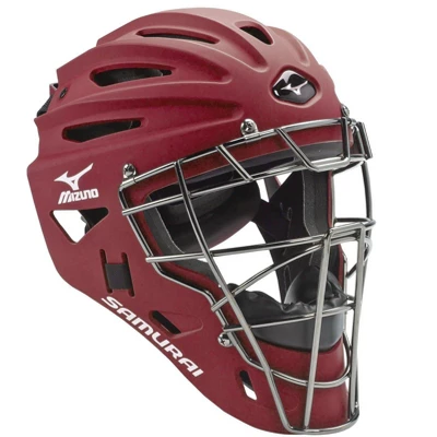 Mizuno Samurai G4 Youth Baseball Catcher's Helmet 10 Mizuno Samurai G4 Youth Baseball Catcher's Helmet - Image 8