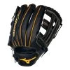 Mizuno Pro Select 12" Baseball Gloves -Mizuno ea mizuno pro select 12 ball glove black gld ee530461 5744 41ef a092 42a619a03e1a jpgrendition